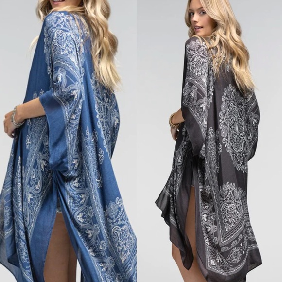 Bohemian Kimono, Kimono Cardigan - Picture 2 of 15